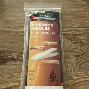 Adventuridge Sherpa Warming Insoles -                  Men’s 8 - 13